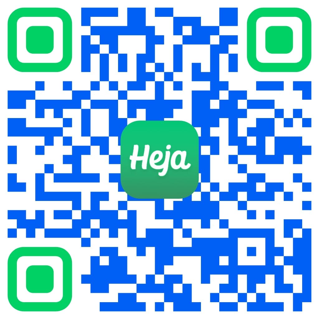 Scan to join WICC on Heja app