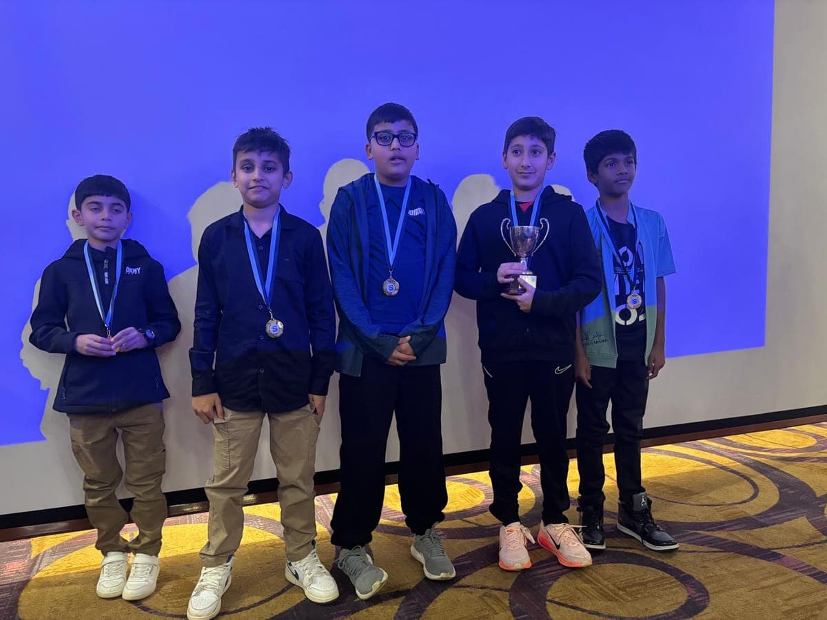 WICC U11 Cup winners 2025 group photo